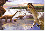 Пазл Castorland 260 деталей Динозавры-2, средний размер элементов 1,9×1,7 см