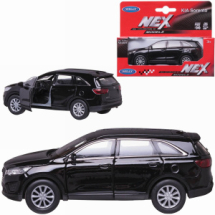 Машинка Welly 1:38 KIA SORENTO черная