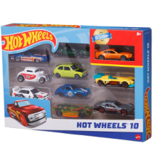 Набор машинок Mattel Hot Wheels Подарочный 10 машинок №10