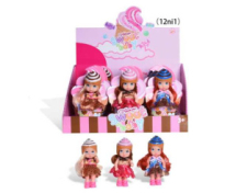 Кукла-мини "Baby Ardana", сладкая серия, 12 шт. в дисплее, 3 вида в коллекции, ЦЕНА ЗА ШТУКУ!