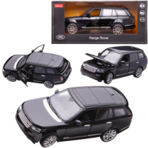 Машина металлическая 1:24 Range Rover, цвет черный, двери и капот открываются