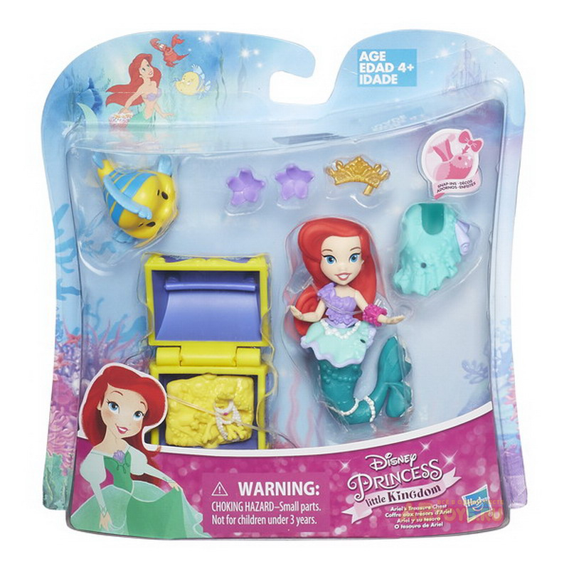 Кукла Hasbro Disney Princess маленькая с аксессуарами 2 вида (Золушка, Мулан)