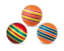 Мяч ПОЙМАЙ Серия Полосатики ручное окрашивание диаметр 100мм
