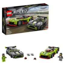 Конструктор LEGO Speed Champions Aston Martin Valkyrie AMR Pro и Aston Martin Vantage GT3