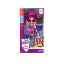 Кукла Kaibibi Сказочная принцесса идет в школу, ярко-розовые волосы 28 см