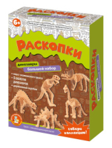 Набор для исследований Десятое королевство Раскопки Юного палеонтолога большой