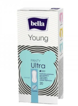 Прокладки ежедневные Bella Panty Ultra Young Sensitive ультратонкие 20шт