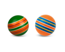 Мяч ПОЙМАЙ Серия Полосатики ручное окрашивание диаметр 125мм