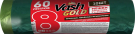 Мешок для мусора VASH GOLD 60 л. зеленый с завязкой 25 мкм 10 шт/рулон