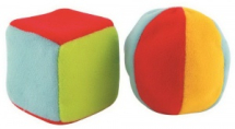 Игровой набор Canpol Babies Кубик и мячик мягкие