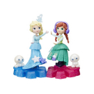 Кукла Hasbro Disney Princess Холодное сердце маленькая на движущейся платформе-снежинке