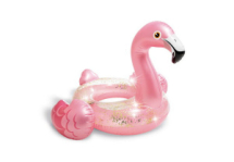 Круг надувной INTEX "Glitter Flamingo Tube" (Блестящий Фламинго), от 9 лет, 99x89x71см