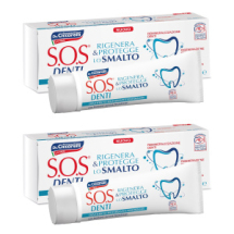 Зубная паста S.O.S. DENTI Regenerates & Protects the Enamel Восстановление и защита эмали 75 мл 2шт