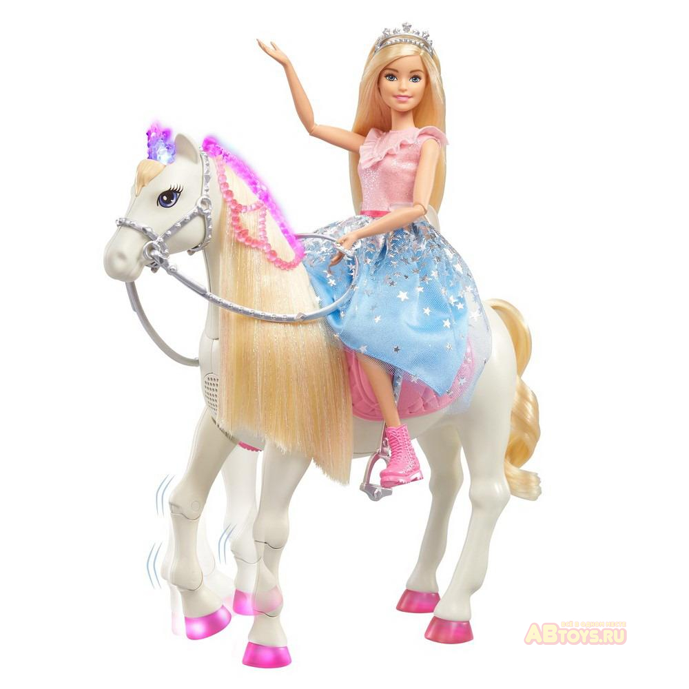 Игровой набор Mattel Barbie Приключения Принцессы - принцесса на лошади