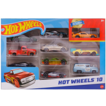 Набор машинок Mattel Hot Wheels Подарочный 10 машинок №72