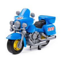 Мотоцикл ПОЛЕСЬЕ полицейский "Харлей" синий, 27,5х12х19,5 см