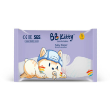 Подгузники BB Kitty размер S (4-8кг) 1шт