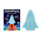 Шар бурлящий Laboratory KATRIN "Galaxy Travel" Плавающая ракета Соль для ванн шипучая с пеной и цветными вставками130 г