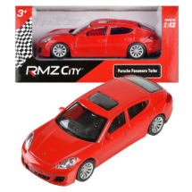 Машина металлическая RMZ City 1:43 Porsche Panamera Turbo, без механизмов, цвет красный