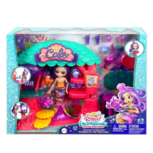 Игровой набор Mattel Enchantimals Подводное кафе с куклой, питомцем и аксессуарами