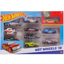 Набор машинок Mattel Hot Wheels Подарочный 10 машинок №73