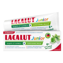 LACALUT Зубная паста Junior защита от кариеса 65г