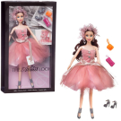 Кукла Junfa Atinil (Атинил) Модный показ (в розовом платье) в наборе с аксессуарами, 28см