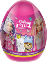 Набор SBOX коллекционный BARBIE HAPPY MAGIC в пластиковом яйце XXL