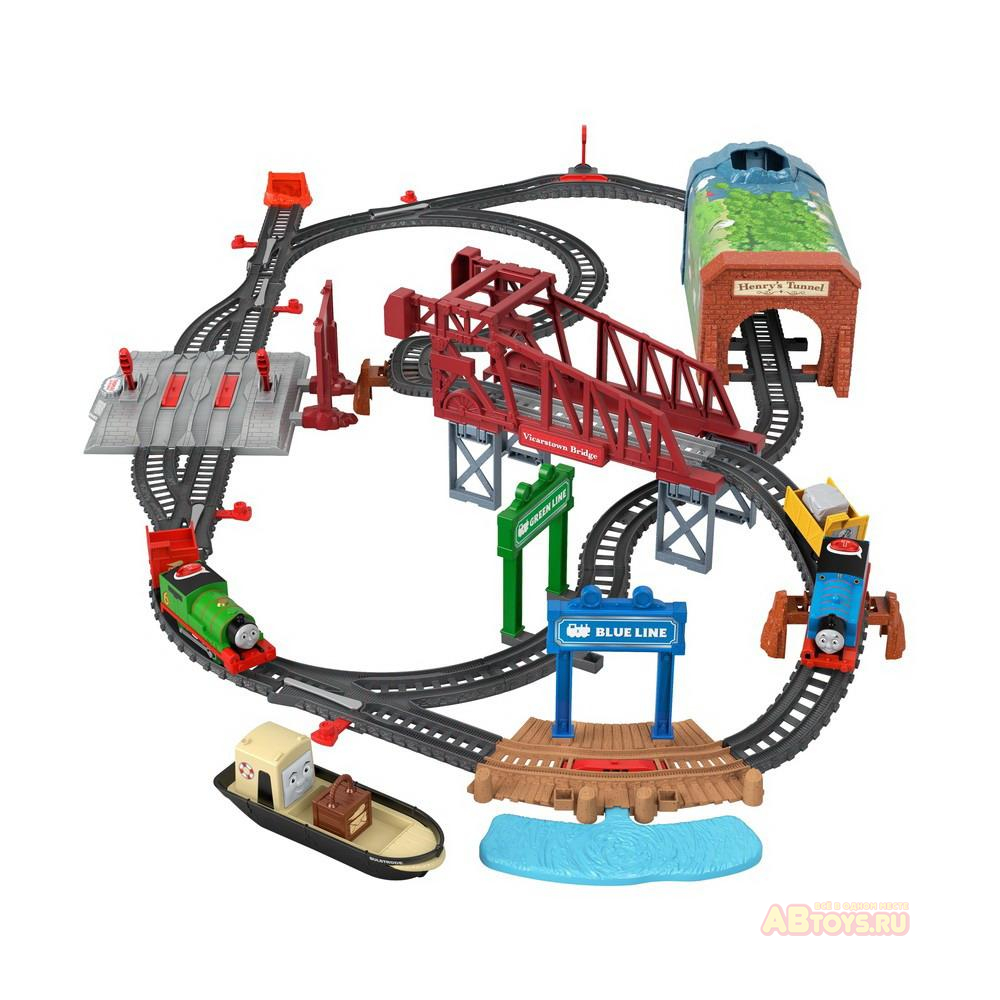 Игровой набор Mattel Thomas & Friends Трек-мастер "День на острове Содор"