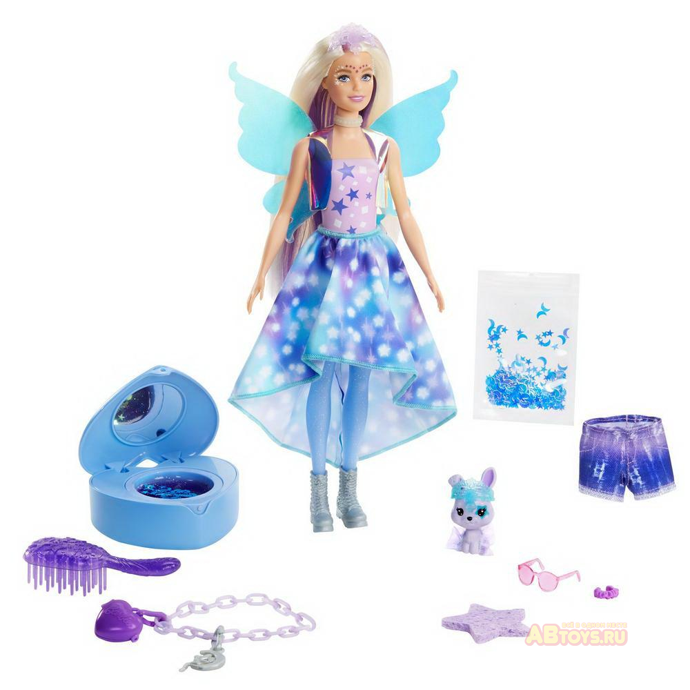 Кукла Mattel Barbie-сюрприз Фея с сюрпризами внутри