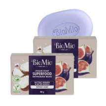 Мыло натуральное BioMio BIO-SOAP ИНЖИР и КОКОС 90 г 2шт