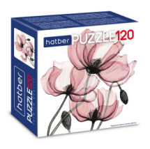 Пазл Hatber Premium Нежность цветка 120 элементов формат 150х150мм