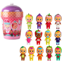 Кукла IMC Toys Cry Babies Magic Tears серия Tutti Frutti Плачущий младенец в комплекте с домиком и аксессуарами, фиолетовый