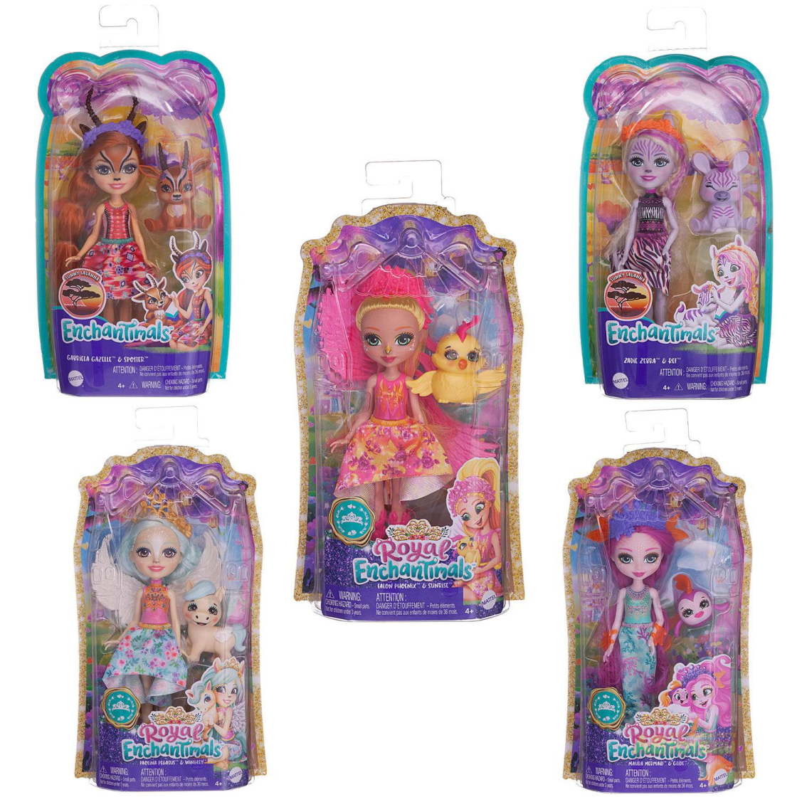 Кукла Mattel Enchantimals со зверюшкой Дополнительная