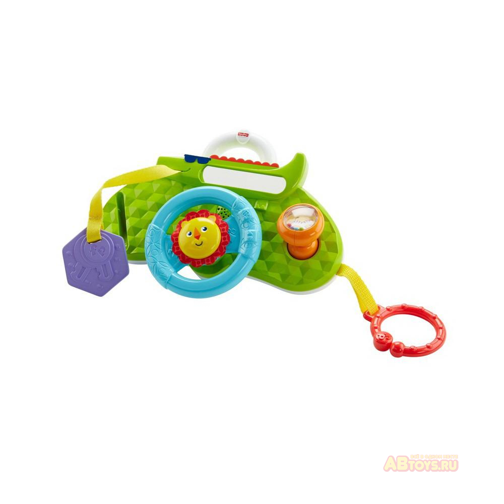 Интерактивная игрушка Mattel Fisher-Price Руль обучающий "Львенок"