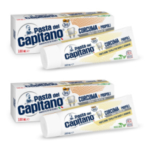 Зубная паста Pasta del Capitano Teeth and Gums Protection Turmeric & Propolis Комплексная Защита, Куркума и Прополис 100 мл 2шт