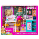 Игровой набор Mattel Barbie Магазин кафе мороженое с куклой Барби и Челси
