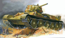 Сборная модель ZVEZDA Советский танк Т-34/76