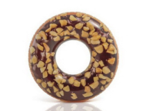 Круг надувной INTEX "Nutty Donut Tube" (Пончик шоколадный) 9+