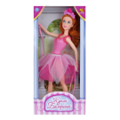 Кукла ABtoys Балерина, 30 см, в розовой юбке-лепесток