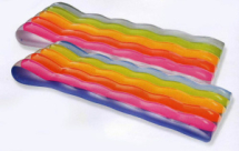 Матрас надувной INTEX "Color Splash Lounges"(191х81см) цветной с подушкой
