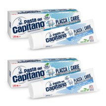 Зубная паста Pasta del Capitano Plaques & Cavities Против налета и кариеса 100 мл 2шт