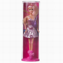Кукла Defa Lucy Яркая девушка в бледно-розовом платье с сумочкой 29 см