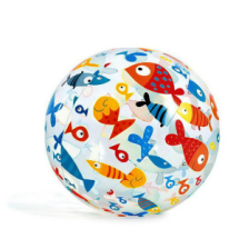 Мяч надувной INTEX 51см Lively Print Balls Рыбки от 3х лет
