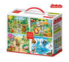 Пазл Baby Toys First Puzzle 4 в 1 Кто где живет