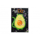 Блокнот CENTRUM "Avocato", формат А6, 11х15 см, 56 листов в клетку