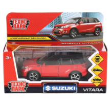 Машинка Технопарк SUZUKI VITARA 12 см красный с черным