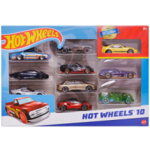 Набор машинок Mattel Hot Wheels Подарочный 10 машинок №87