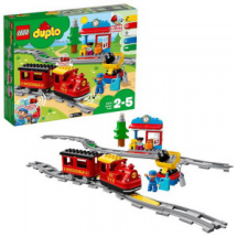 Конструктор LEGO DUPLO Town Поезд на паровой тяге