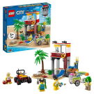 Конструктор LEGO CITY Пост спасателей на пляже